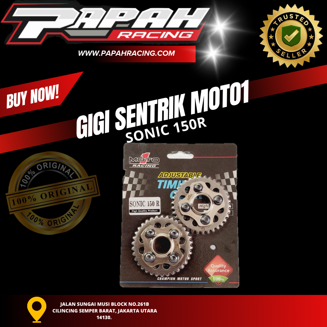 GIGI SENTRIK MOTO1 SONIC 150R